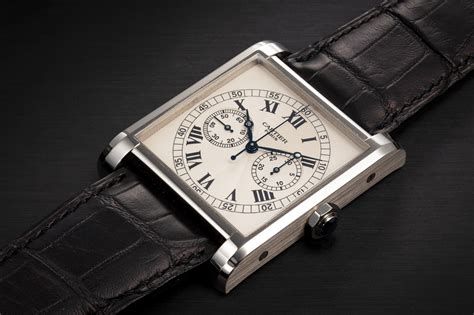 cartier tank chronograph replica|value of cartier tank watch.